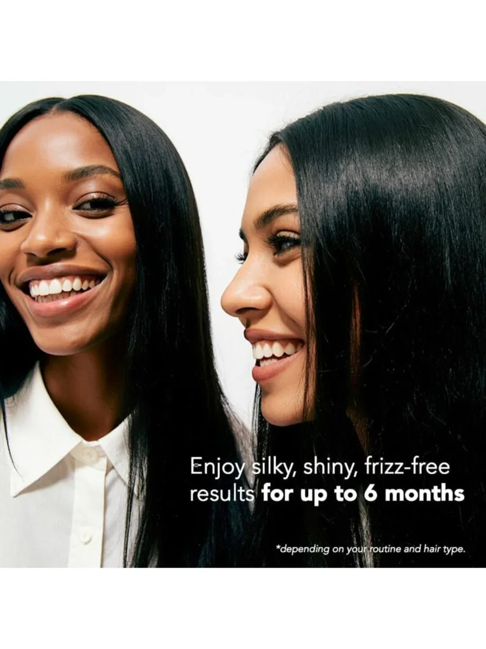 Frizz Control Keratin Hair Treatment - 1-Step Straightening, Formaldehyde-Free